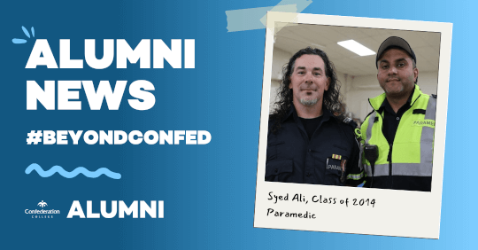 Confederation College paramedic alumni recognized for bravery